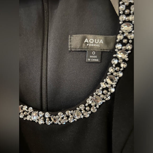 NWT Aqua Womens Embellished Knee-Length Sheath Dress - Picture 6 of 6